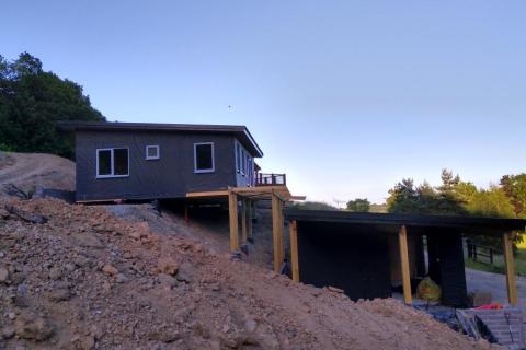The new annex and workshop