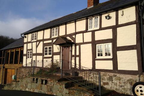 Old timber-framed house
