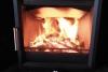 Log burners heat the older parts of the house